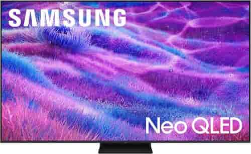 Samsung QN80F Series QN75QN80FAF 75 Inches 8 NEO QLED Smart LED TV With Tizen OS - Titan Black - 3840 x 2160 - 120 Hertz
