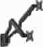 Rocstor ErgoReach Y10N014-B1 Ew1 Premium Dual Ergonomic Wall-mount