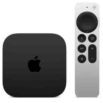 Apple TV 4K (3rd Generation) Wi-Fi Pristine - Black - 64gb
