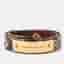 Alexander McQueen Multicolor Python Bracelet