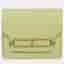 Hermes Jaune Bourgeon Chevre Roulis Slim Wallet