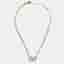 Valentino VLogo Signature Crystals Gold Tone Necklace