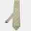 Gianfranco Ferre Yellow Patterned Silk Traditional Tie