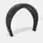 Prada Black Crystals Embellished Satin Headband