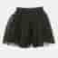 Dolce & Gabbana Kids Black Tulle Gathered Skirt 5 Yrs