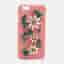 Dolce & Gabbana Pink Lizard Embossed Leather Crystals Embellished iPhone 6 Case