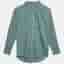 Ralph Lauren Kids Evergreen/White Gingham Cotton Long Sleeve Shirt XL (18-20)