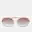 Etro Grey/Gold Gradient ET118S Round Sunglasses