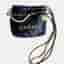 Chanel 22 Small Black Calfskin Leather Hobo Bag