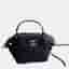 Chanel Lifestyle Black Nylon Grosgrain Crossbody Bag