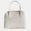Hermes Bolide 27 White Epsom Calfskin Leather Top Handle Bag