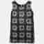 Ermanno Scervino Junior Navy Blue Sequin Sleeveless Dress 6 Yrs