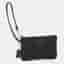 Coach Black Signature Canvas and Leather Wristlet Clutch