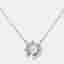 6.00 cts Octagonal Step Cut Lab Grown Diamond 18k White Gold Chain Necklace