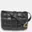 Bottega Veneta Black Intreccio Leather Padded Cassette Shoulder Bag