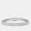 20.51 cts Radiant Cut Lab Grown Diamonds 18k White Gold Tennis Bracelet