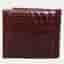 Hermes MC2 Copernic One Size Burgundy Alligator Bi -fold Wallet