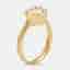 2.00 cts Heart Brilliant 18k Yellow Gold Lab Grown Diamonds Ring Size 54