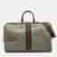 Gucci Beige/Brown GG Supreme Canvas and Leather Large Savoy Duffle Bag