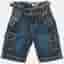 Burberry Kids Faded Denim Cargo Pants 3 Yrs
