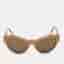 Versace Beige/Brown MOD. 4253 Medusa Cat Eye Sunglasses