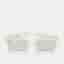 Louis Vuitton White/Black Mirrored Z1166W 1.1 Millionaires Sunglasses