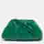Bottega Veneta Green Intrecciato Leather Extra Mini Pouch Bag