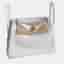 Hermes Lindy 26 White Leather Shoulder Bag