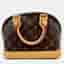 Louis Vuitton Alma Bb Shoulder Handbag Monogram Canvas