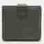 Bottega Veneta Grey Intrecciato Leather Flap French Wallet