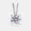0.35 cts Round Brilliant Cut 18k White Gold Lab Grown Diamond Pendant