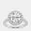 1.45ct 14k White Gold Lab Grown Diamond Engagement Ring