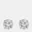 5ct 14k White Gold Lab Grown Diamond Basic Stud Earring