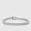 7.5 cts Round Lab Grown Diamond 18k White Gold Bracelet