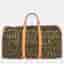 Louis Vuitton Khaki Monogram Graffiti Keepall 50 Duffle Bag