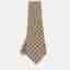 Dior Multicolor Vintage Printed Silk Traditional Tie
