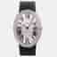 Cartier Baignoire WB520009 Silver 18k White Gold Manual Winding Women's Wristwatch 44mm