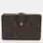 Louis Vuitton Port Feuille Vienoise Brown Coated Canvas French Wallet