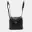Aigner Black Logo Embroidered Leather Diadora Backpack