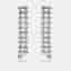 4.5 cts Round Lab Grown Diamonds 18k White Gold Earrings