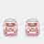 7.6 cts Pink Asscher Cut Lab Grown Diamonds 18k White Gold Earrings