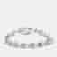 18 cts Pear Lab Grown Diamonds 18k White Gold Bracelet