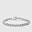 7.5 cts Round Lab Grown Diamonds 18k White Gold Bracelet