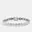 2.9 cts Round Lab Grown Diamonds 18k White Gold Bracelet