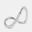 0.35 cts Round Lab Grown Diamonds 18k White Gold Ring Size 50