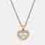 Chopard Happy Diamonds 18k Rose Gold Pendant Necklace