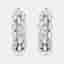 2.3 cts Marquise Lab Grown Diamond 18k White Gold Earrings