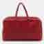 Fendi Dark Red Leather Selleria Travel Satchel
