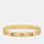 Cartier Love 4 Diamonds 18k Yellow Gold Bracelet 16