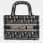 Dior Book Tote XS Navy Blue Canvas Tote Bag